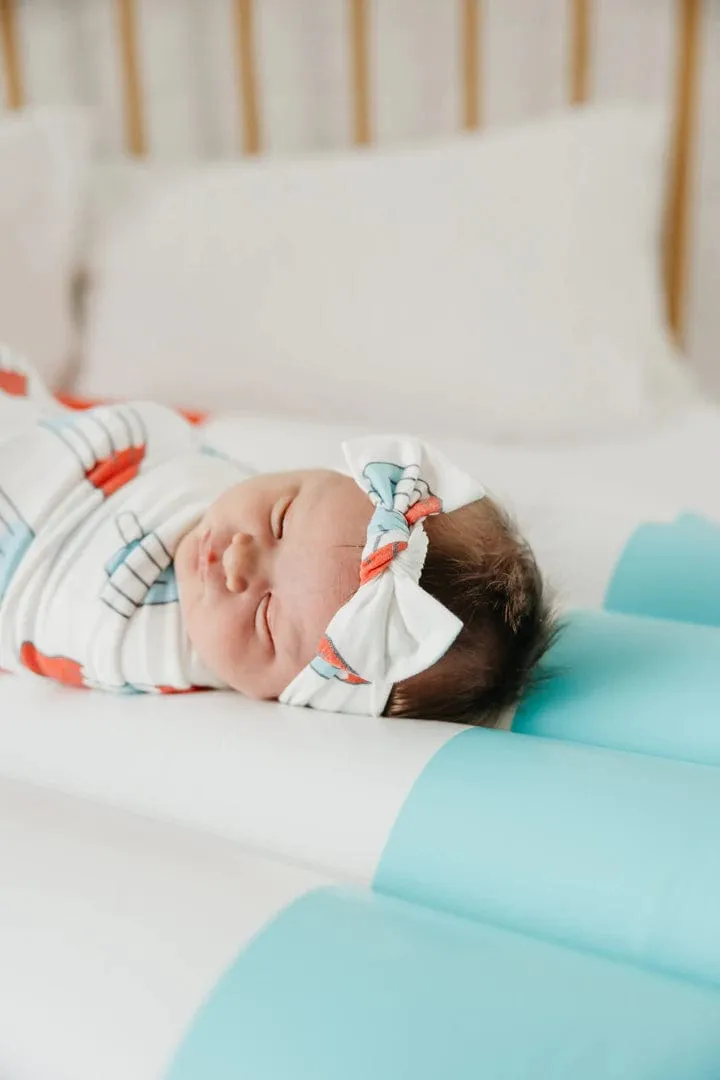 Rocket Knit Headband Bow