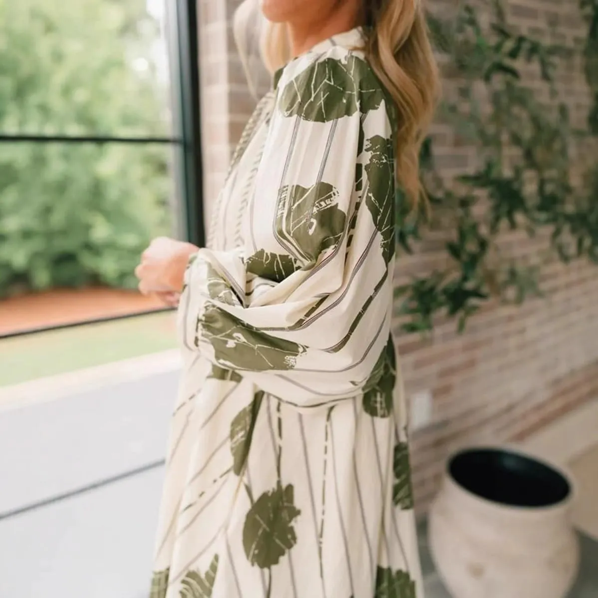 Ruffle Floral Babydoll Mini Dress Tie Hollow V-Neck Tunic Dresses for Women 2025 Boho Sundresses