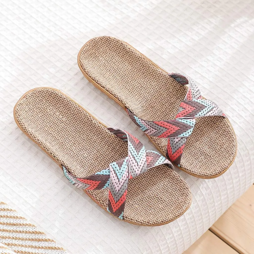 Sandals for Women Women's Flat Sandals Flat for Women Dressy Walking Comfort Arch Support Strappy Ankle Elastic Jeweled Bohemian Flats