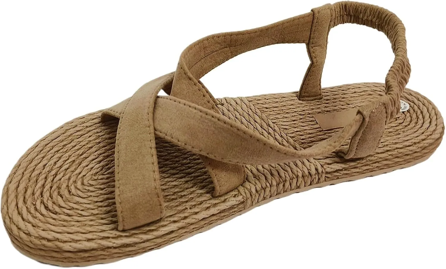 Sandals Women Thick Sole Orthopedic Womens Sandals Cross Bands Comfortable Summer Dressy Flats Platform Sandals