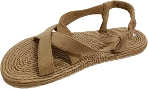 Sandals Women Thick Sole Orthopedic Womens Sandals Cross Bands Comfortable Summer Dressy Flats Platform Sandals