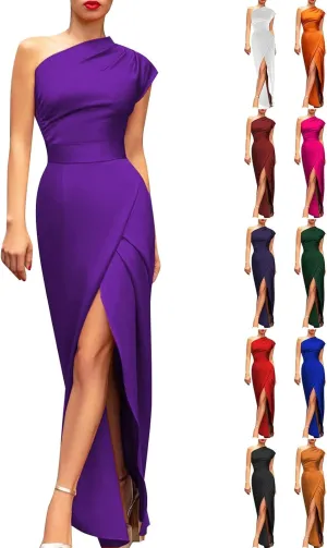 SHAOBGE Sundresses for Women Trendy 2024 Personality Solid Color Sexy Dress Simple and Exquisite Design Summer
