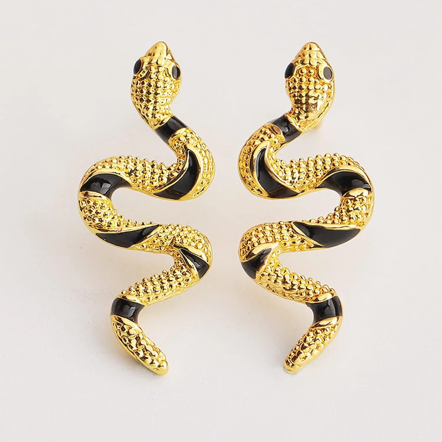 Snake Earrings for Women Silver Snake Earrings Dangle Gold Snake Drop Earrings Gold Snake Jewelry Silver Snake Accessories for Women Serpent Earrings