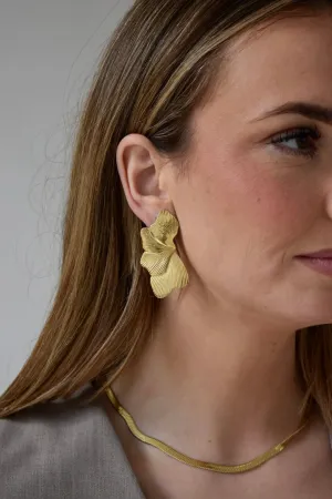 Statement earrings - Goud