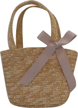 Straw Bag for Women, Bohemian Tote Bag Handmade Woven Handbags for Summer Vacation Beach Travel Daily Matching 84, One Color, One Size