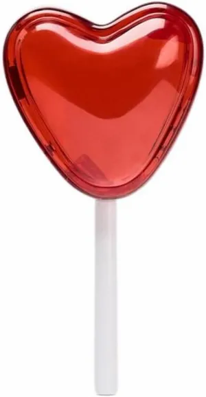 Stylish Women Heart Lollipop Crossbody Bag Cute Acrylic Evening Bag Clear Clutch Purse for Wedding Party