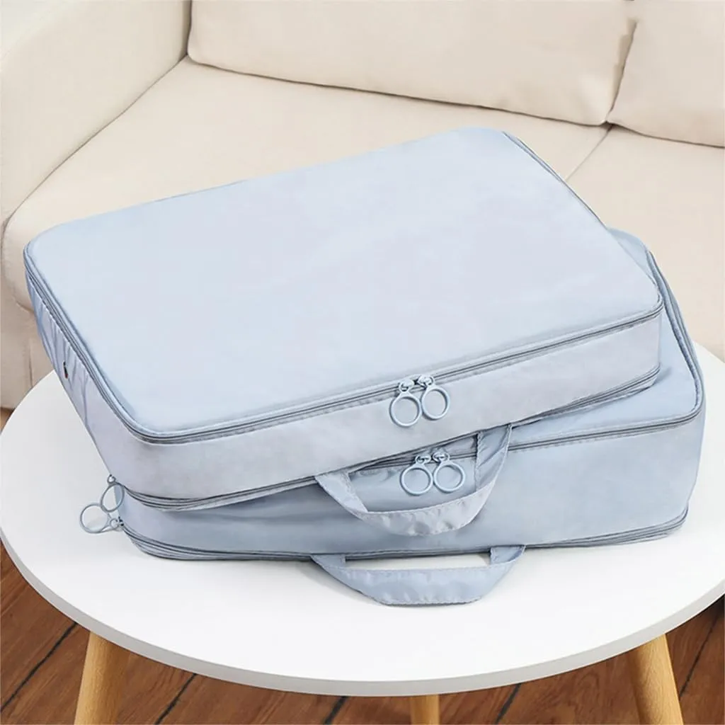 Suitcase Organisers Packing Cubes with Double Zipper Practical Travel Accessories Travel Organisers for Holiday Clothing