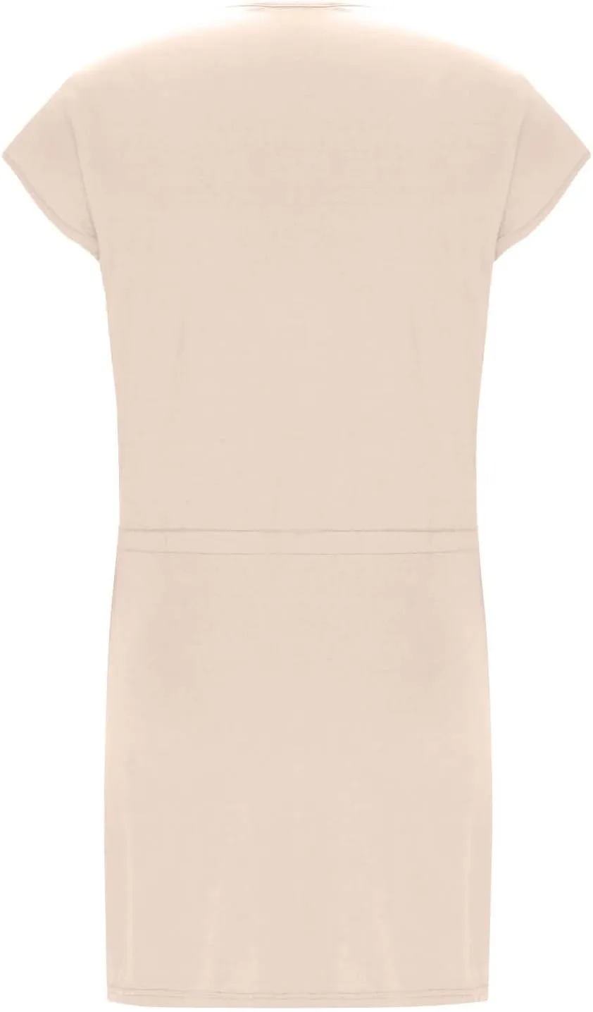Summer Dresses for Women 2025,Casual Sun Dresses Short Sleeve v Neck Beach Vacation midi Dresses with Pockets