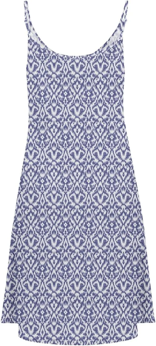 Sun Dresses for Women 2025 Casual Flying Sleeve Dress Vacation Beach Sundress Bohemian Dress