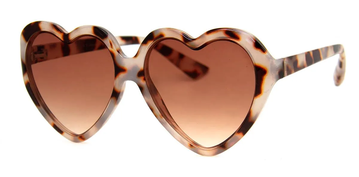 Sweetheart Sunglasses in Tortoise