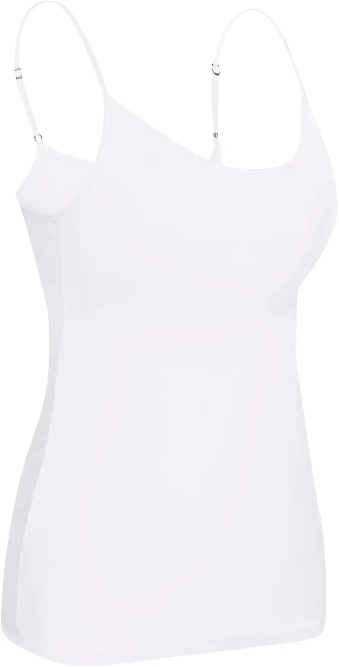 Tank Top with Built in Bra for Women 2025 Summer Basic Padded Tanktops Workout Yoga Shirts