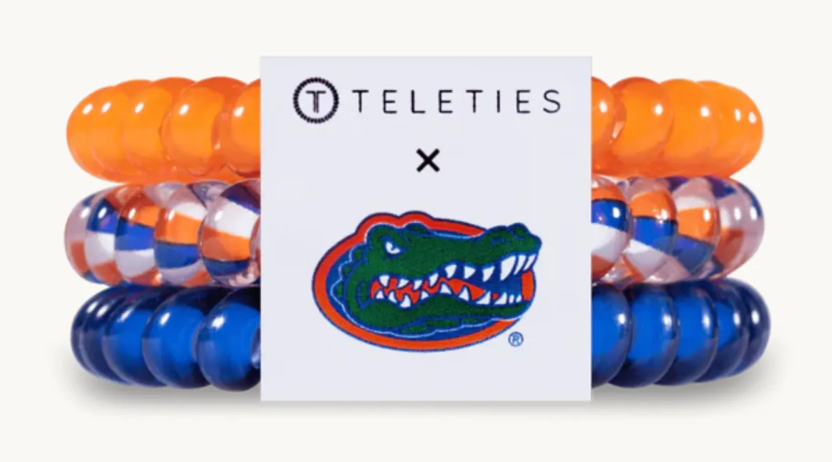 Teleties "College Collection"  University of Florida Small Hair Ties