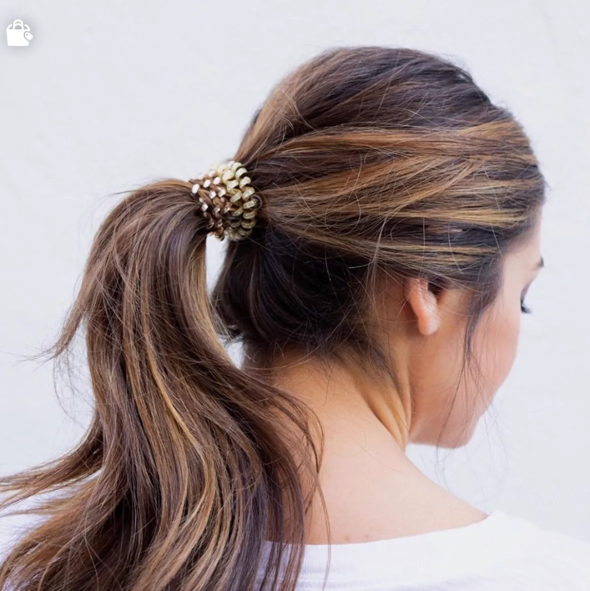 Teleties Strong-grip, No-rip Hair Tie SMALL