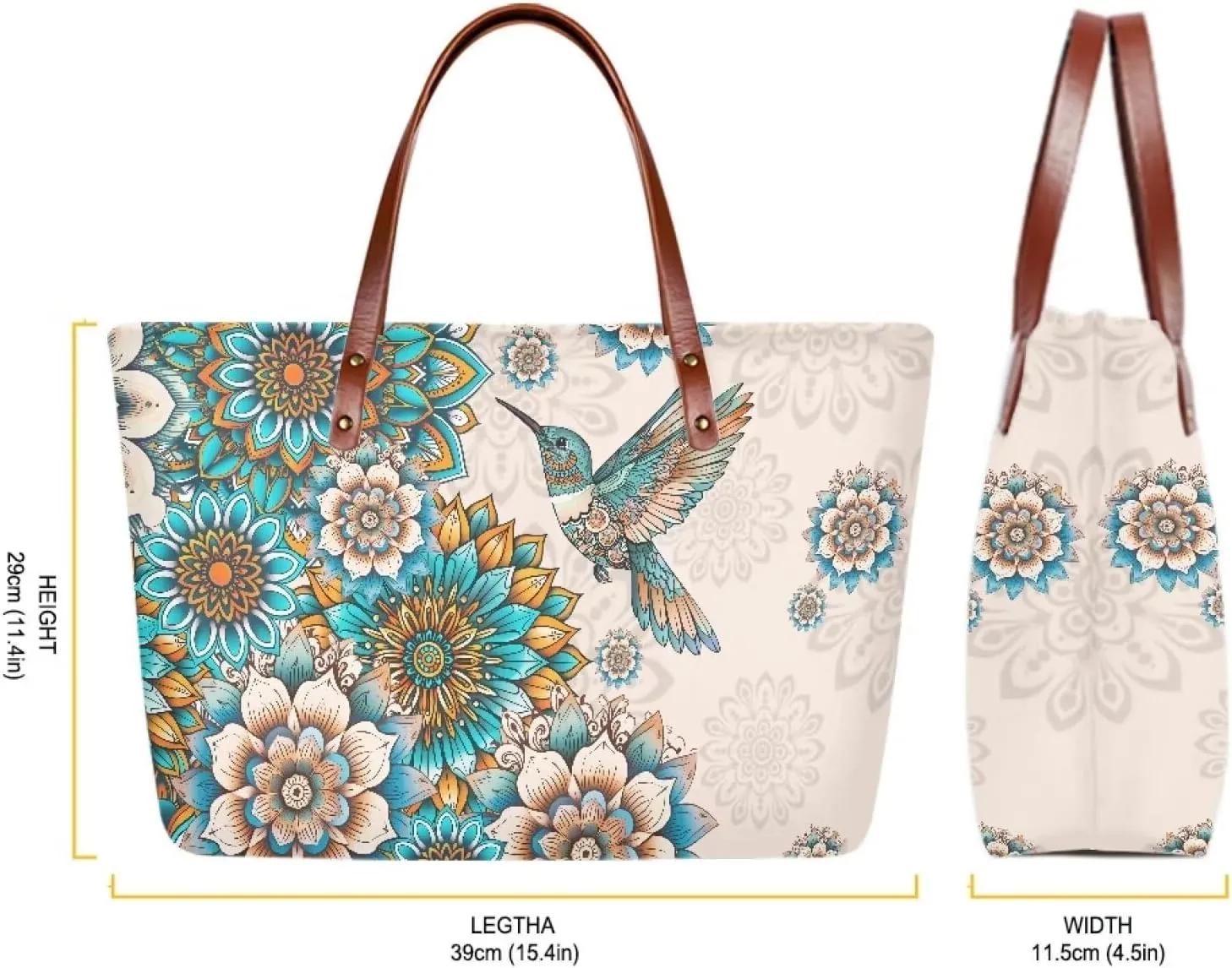 Tote Bag for Women Leather Top Handle Satchel Purses and Handbags For Women Trendy Shoulder Bags