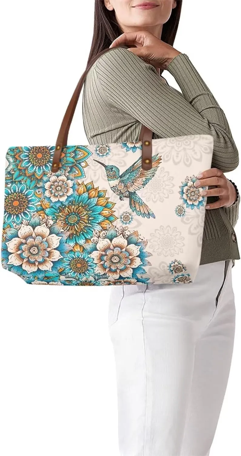 Tote Bag for Women Leather Top Handle Satchel Purses and Handbags For Women Trendy Shoulder Bags