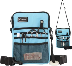 Tuhaoge Multifunctional Nurse Storage Bag Kit - Practical Waist Pocket for Nursing (Bluecyan)