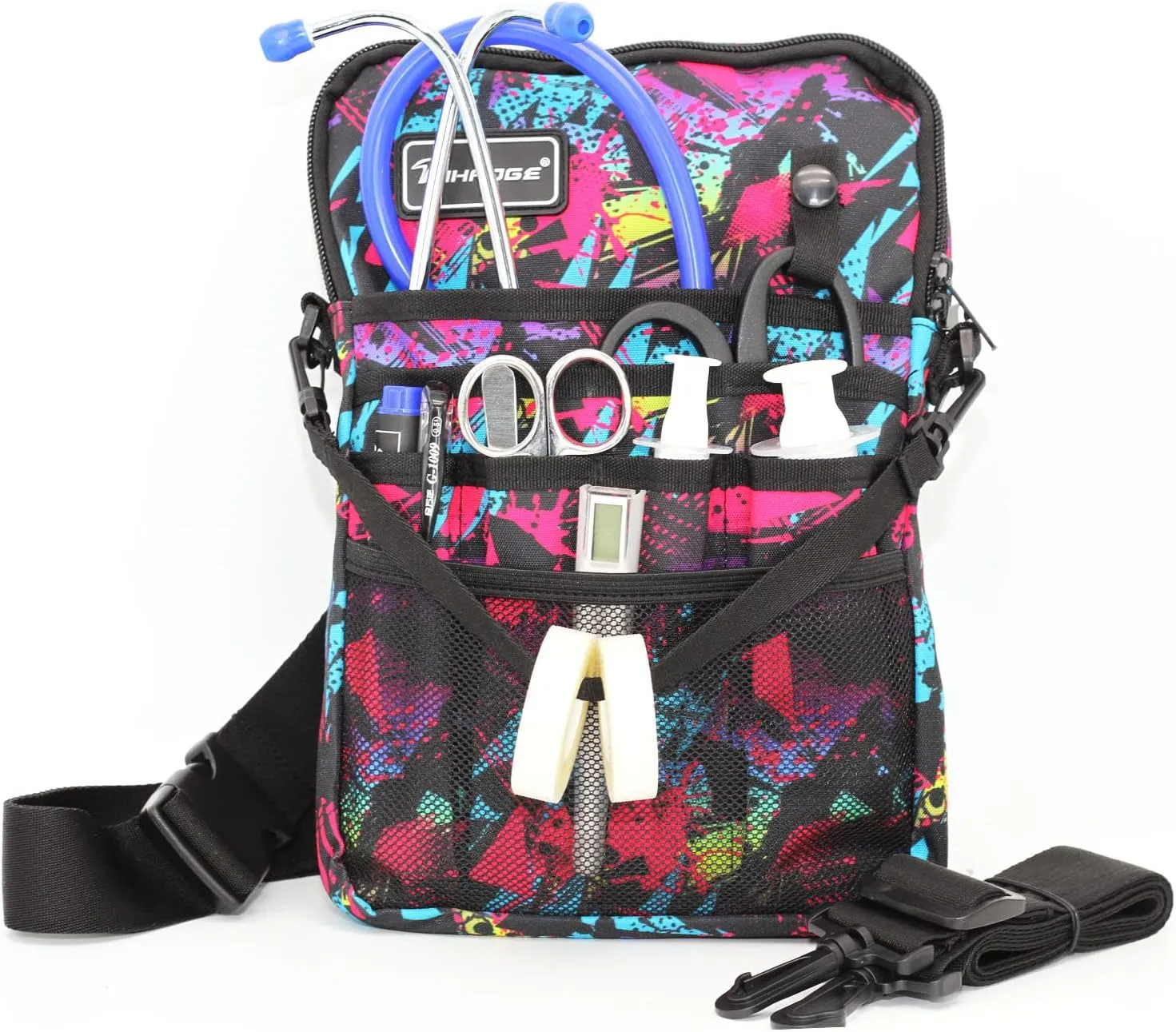 Tuhaoge Multifunctional Nurse Storage Kit Practical Waist Bag Nurse Pocket Kit (MiCai -MH)