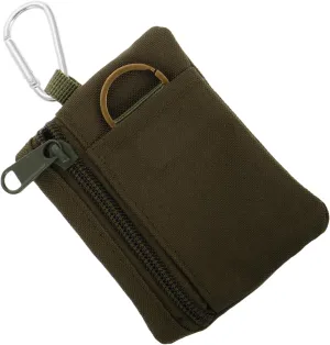 VALICLUD Keychain Pouch Zipper Fashion Style Mini Storage Practical for Officer Security Tool Car Accessories