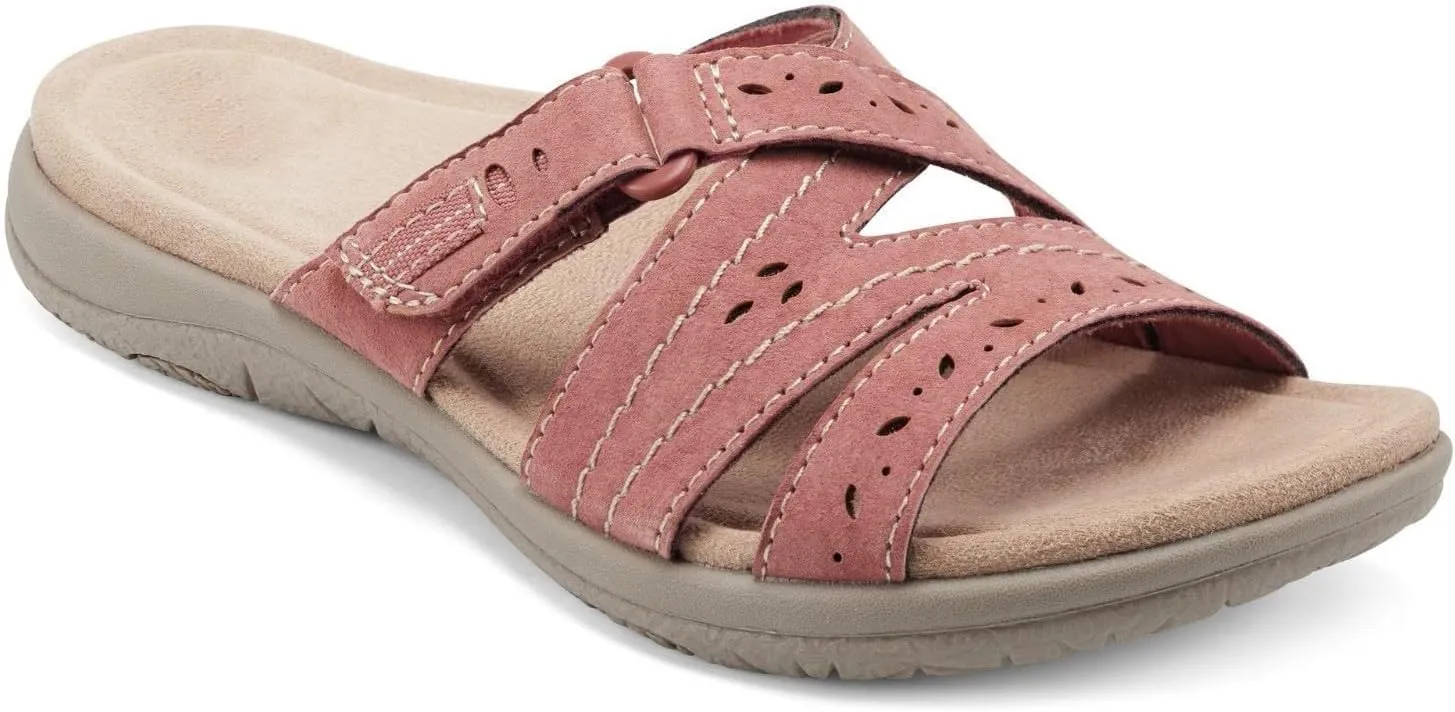 Wedge Sandals for Women Lightweight Walking Shoes Orthopedic Sandals with Arch Support Open Toe Slippers Wide Feet Casual Vacation Sandal for Summer Soft Cushion Comfortable Non Slip Athletic Slides