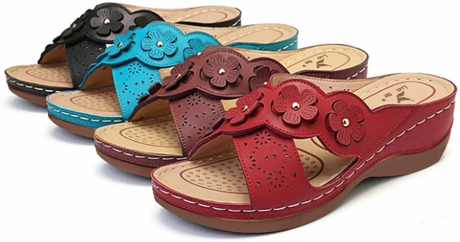 Wedges Shoes for Women Sandals with Arch Support Comfortable Sandals Women Flip Flops Bathrobe and Slipper Sneakers