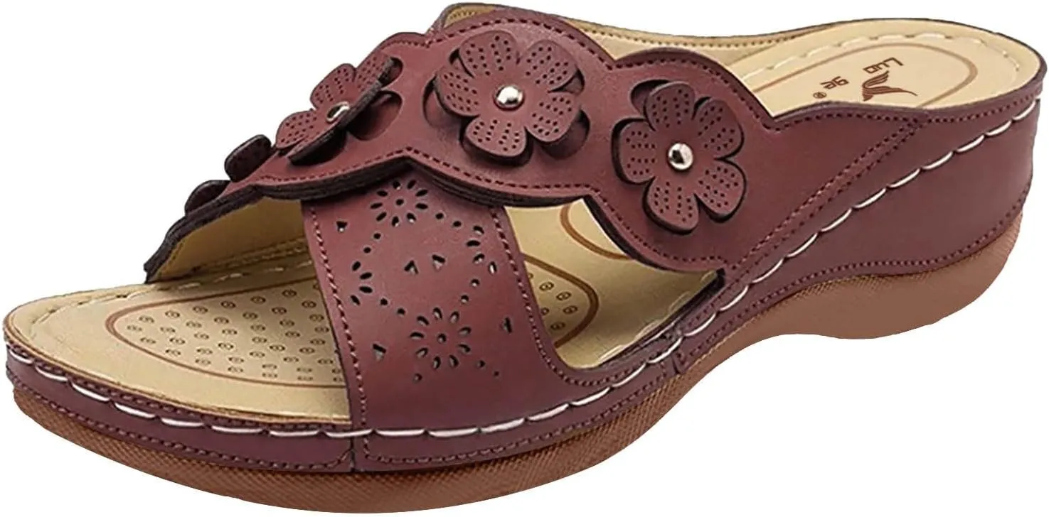 Wedges Shoes for Women Sandals with Arch Support Comfortable Sandals Women Flip Flops Bathrobe and Slipper Sneakers