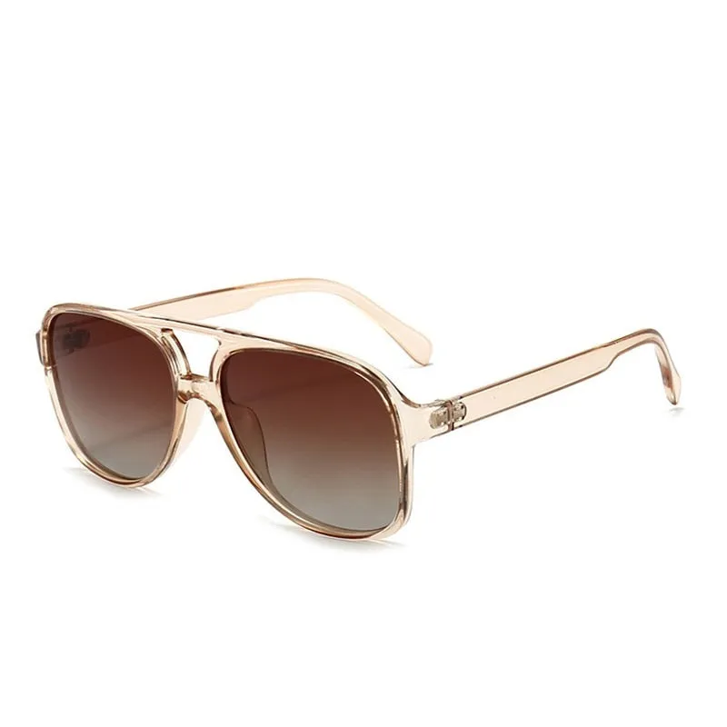 West Louis Stylish Gradient Pilot Polarized Shades Sunglasses