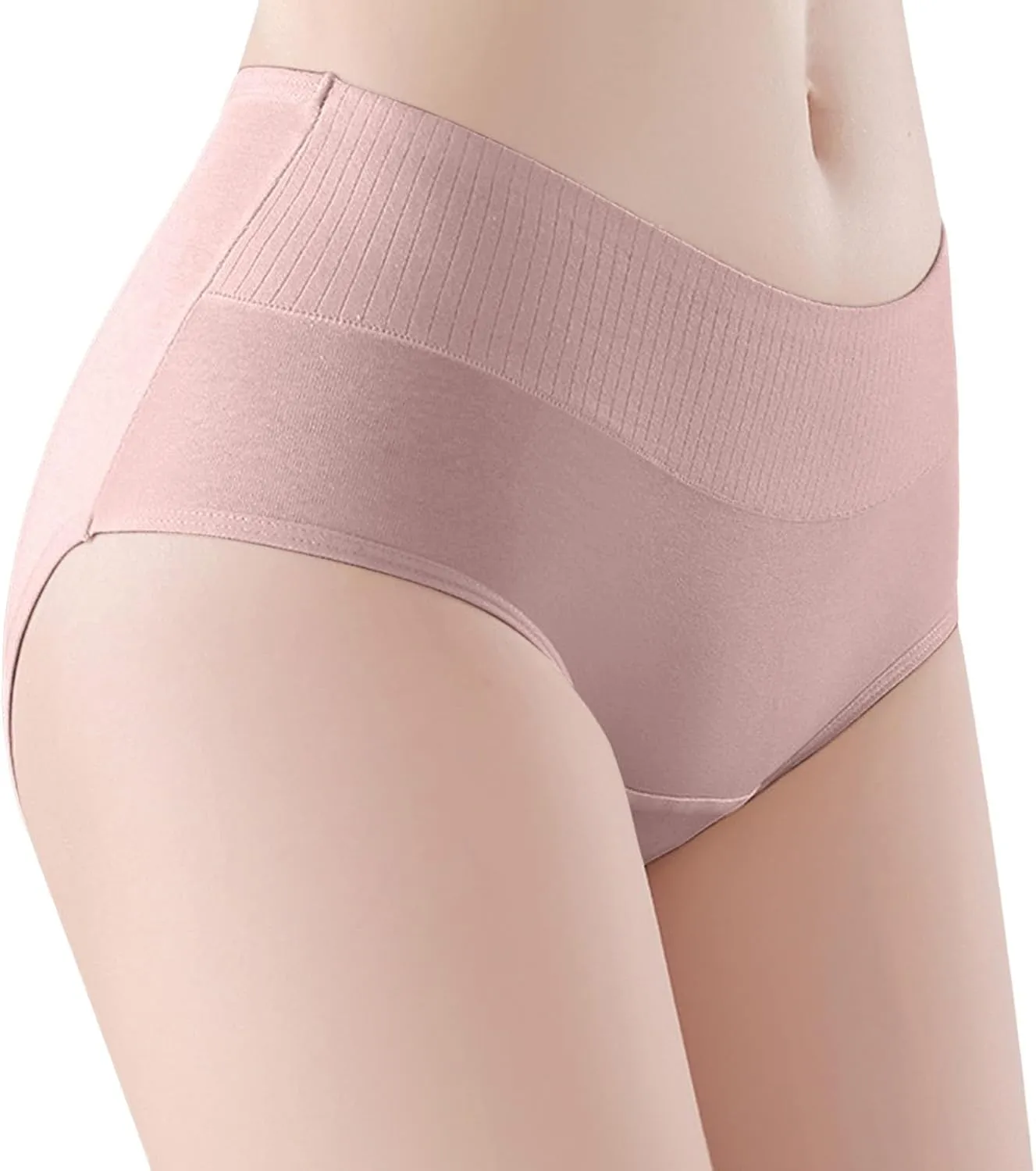 Women Cotton Lace Underwear High Waist Ladies Panties Full Coverage Brief String Thong Panty