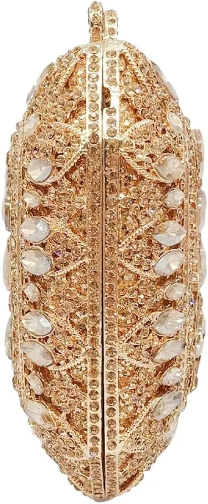 Women Crystal Clutch Bag Luxury Rhinestone Evening Bag Wedding Party Purse Handbag Mini Diamond Minaudiere Bag