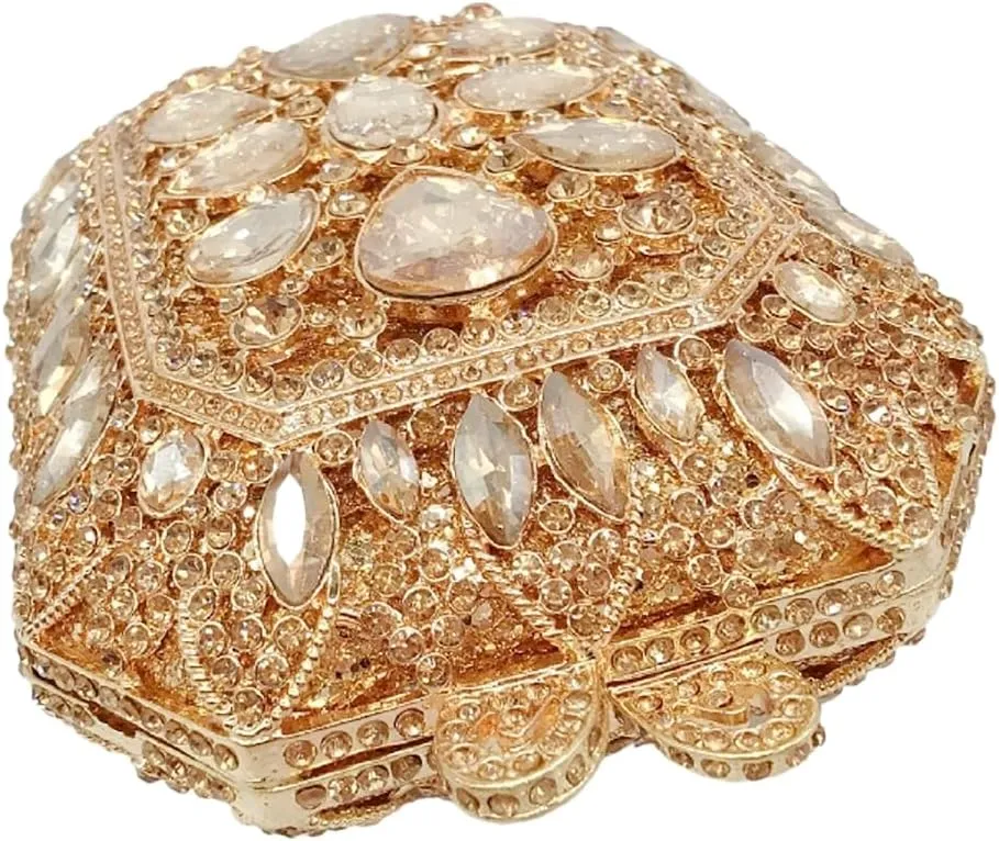 Women Crystal Clutch Bag Luxury Rhinestone Evening Bag Wedding Party Purse Handbag Mini Diamond Minaudiere Bag