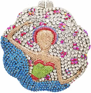 Women Crystal Evening Clutch Bag Bling Full Rhinestone Purse Wallet Girl Wedding Clutch Handbag for Party Prom
