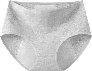 Women Lace Trim Underwear High Waisted Ladies Panties Full Coverage Briefs Seamless Soft Tangas