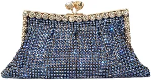 Women Sparkly Rhinestone Clutch Purse Ladies Diamond Evening Bag Luxury Wedding Purse Party Prom Handbag