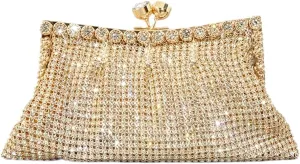 Women Sparkly Rhinestone Clutch Purse Ladies Diamond Evening Bag Luxury Wedding Purse Party Prom Handbag
