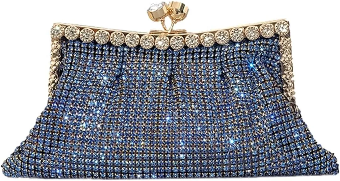 Women Sparkly Rhinestone Clutch Purse Ladies Diamond Evening Bag Luxury Wedding Purse Party Prom Handbag