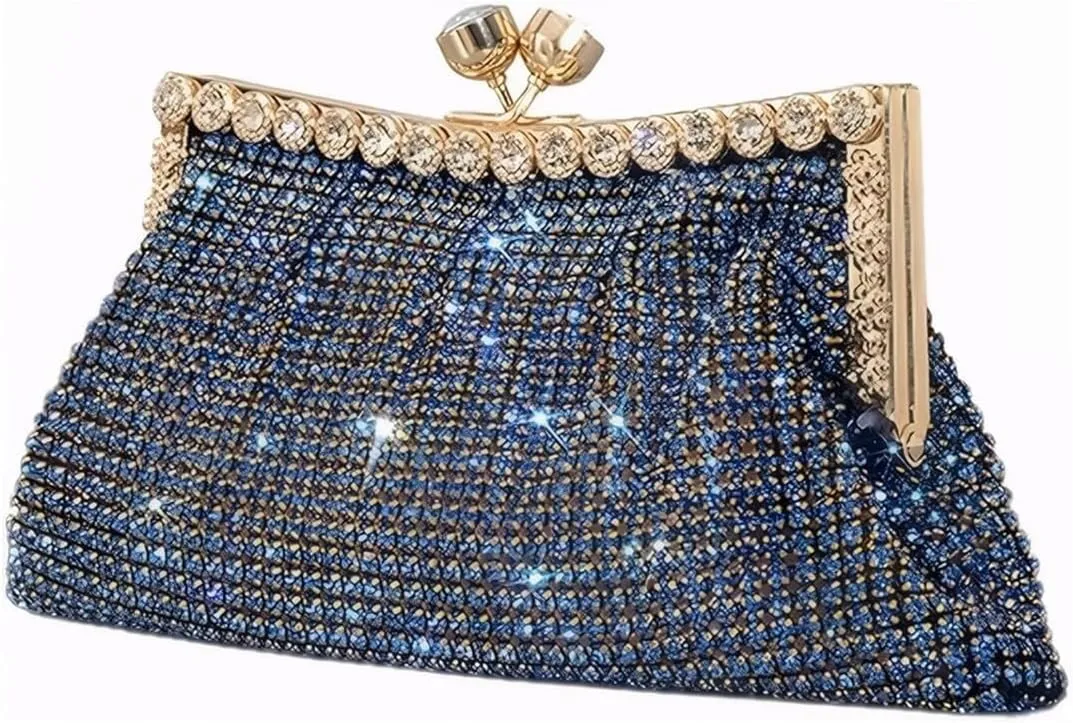 Women Sparkly Rhinestone Clutch Purse Ladies Diamond Evening Bag Luxury Wedding Purse Party Prom Handbag
