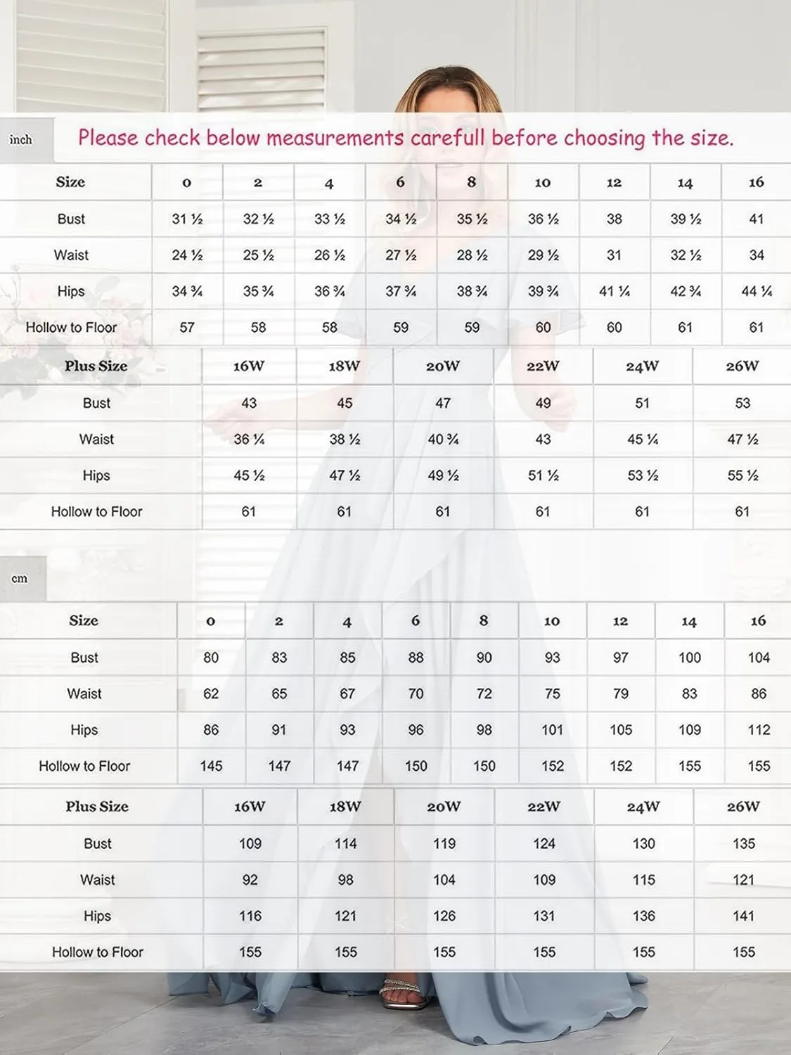 Women's Bridesmaid Dresses for Wedding with Sleeves Pockets Long A Line Empire Waist Chiffon Formal Evening Dress