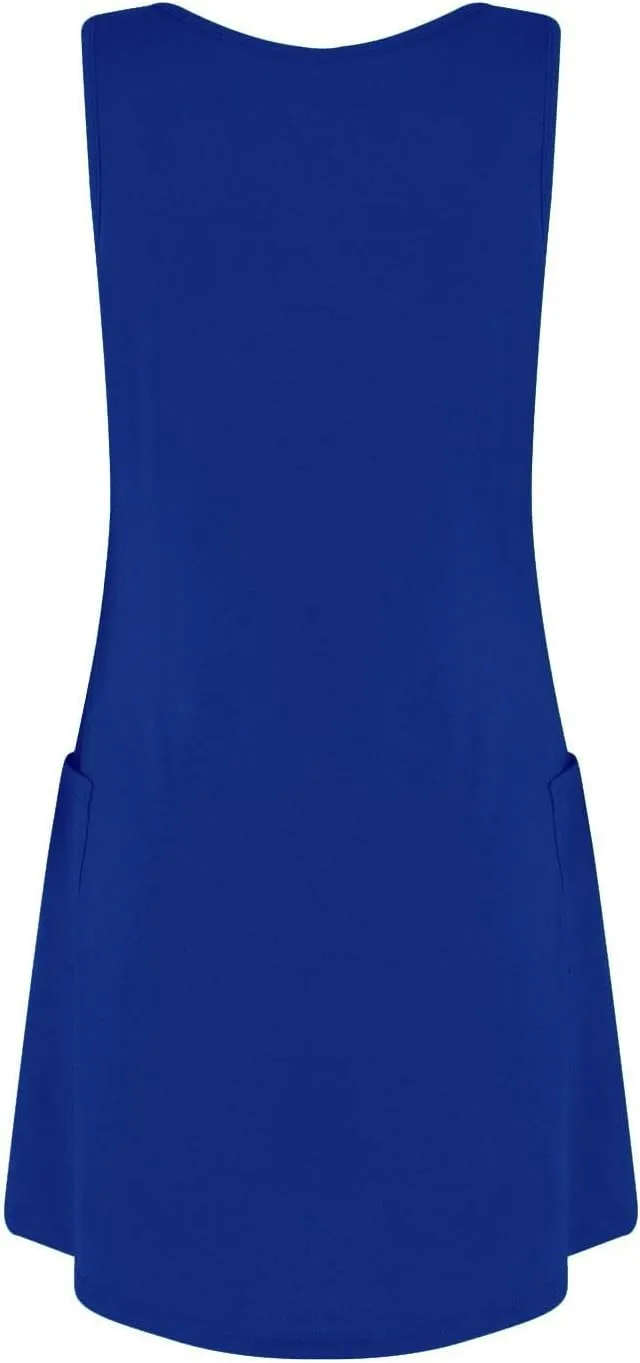 Women's Casual Summer Tank Dress - Perfect Short Dress for 2024 - Comfortable and Stylish Tops Dress