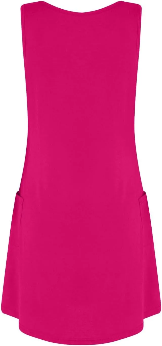 Women's Casual Summer Tank Dress - Perfect Short Dress for 2024 - Comfortable and Stylish Tops Dress