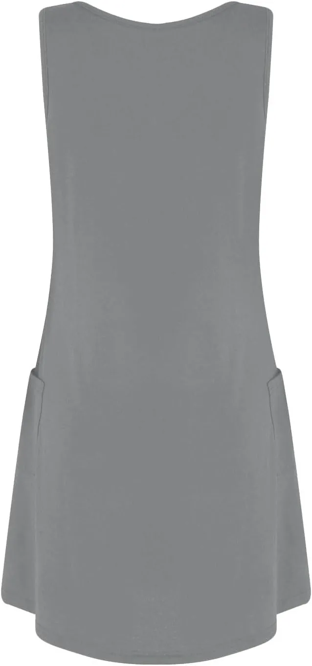 Women's Casual Summer Tank Dress - Perfect Short Dress for 2024 - Comfortable and Stylish Tops Dress