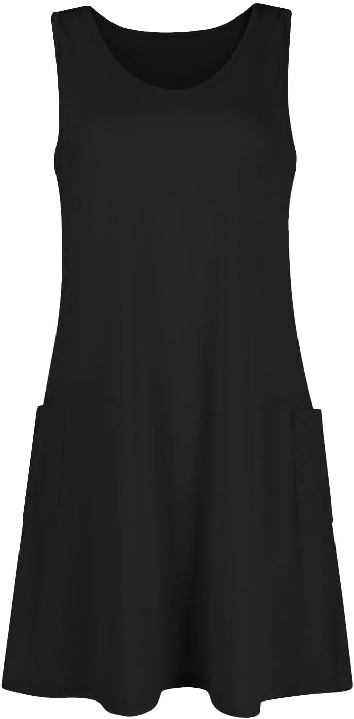 Women's Casual Summer Tank Dress - Perfect Short Dress for 2024 - Comfortable and Stylish Tops Dress