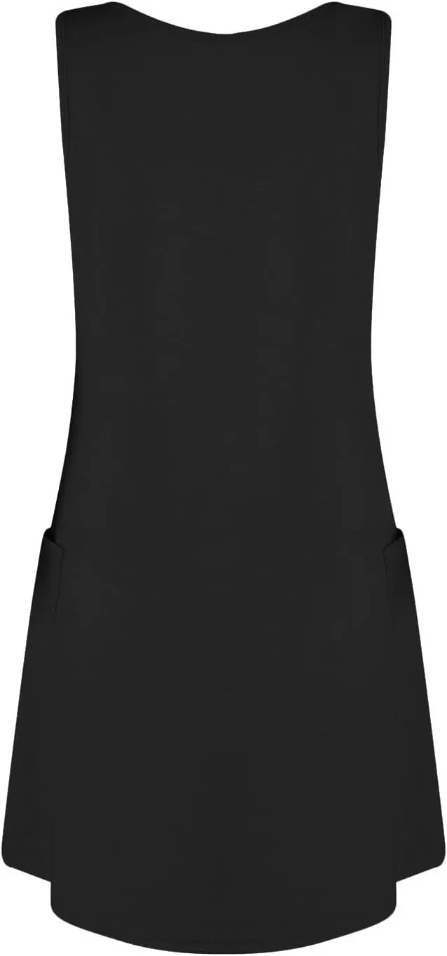 Women's Casual Summer Tank Dress - Perfect Short Dress for 2024 - Comfortable and Stylish Tops Dress