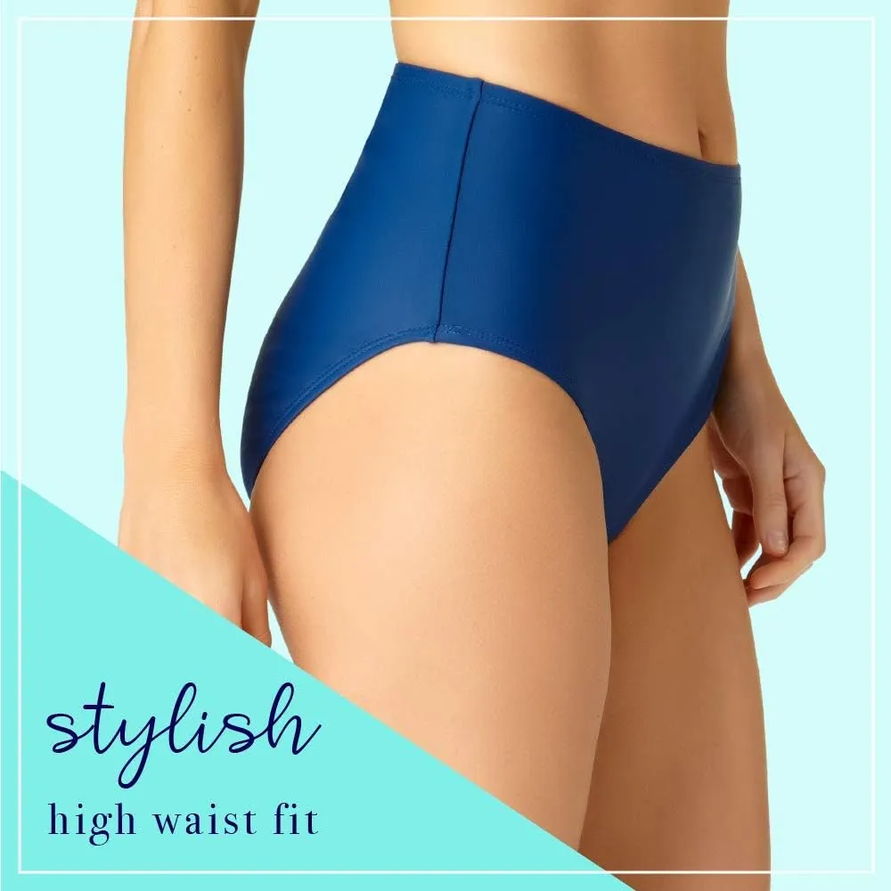 Women's High Waist Bikini Swim Bottom Swimsuit