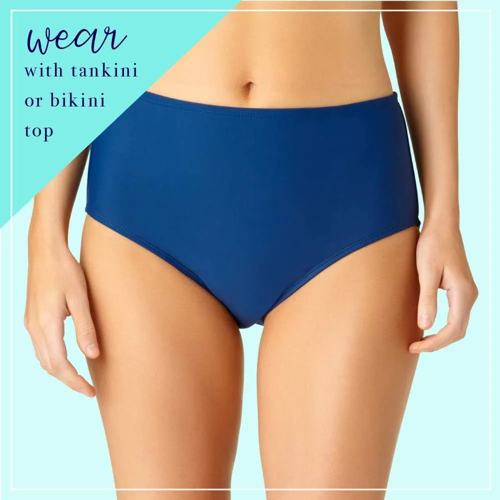 Women's High Waist Bikini Swim Bottom Swimsuit