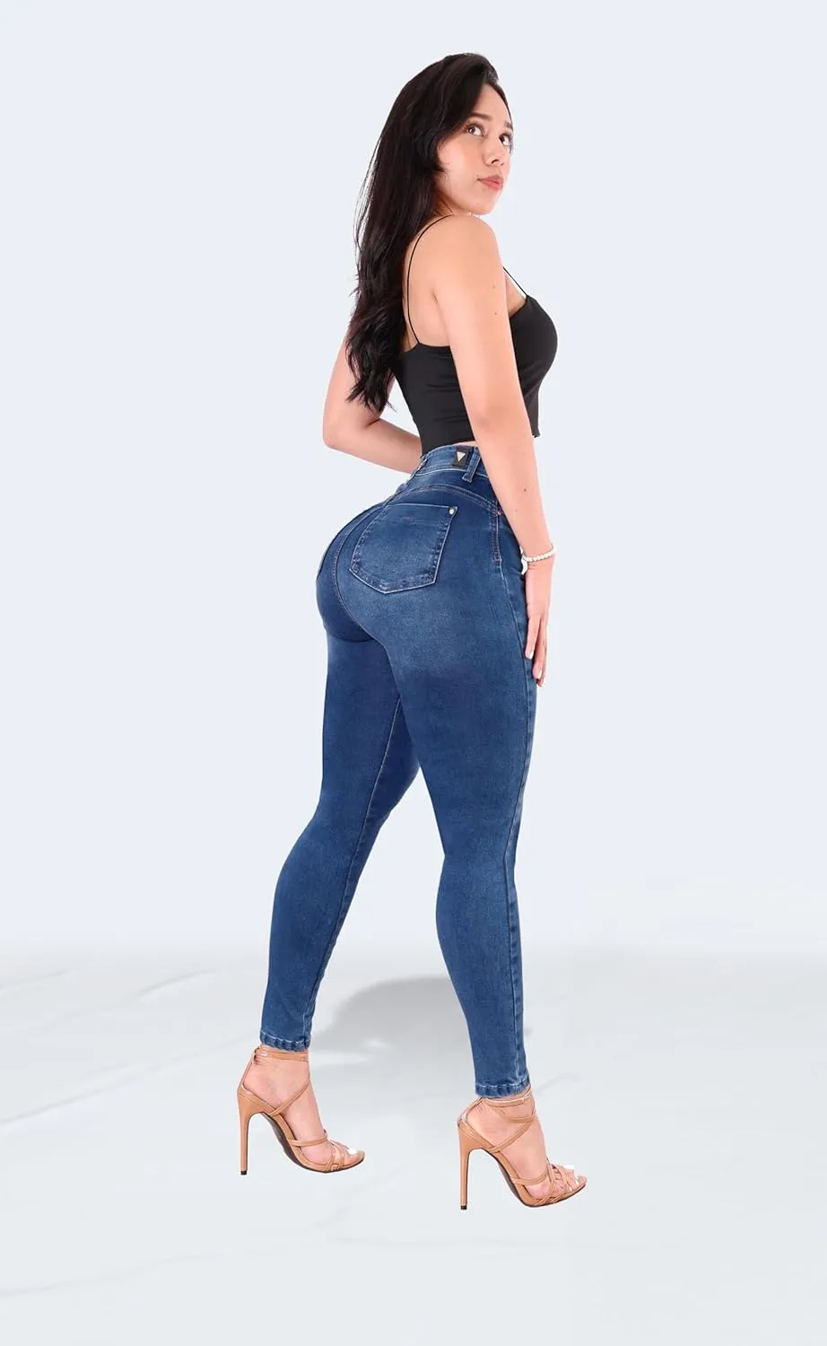 Women's Jeans with Girdle