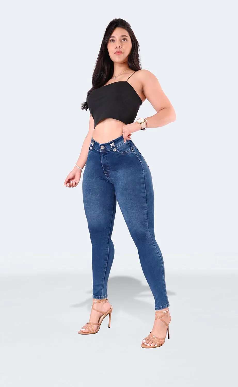 Women's Jeans with Girdle