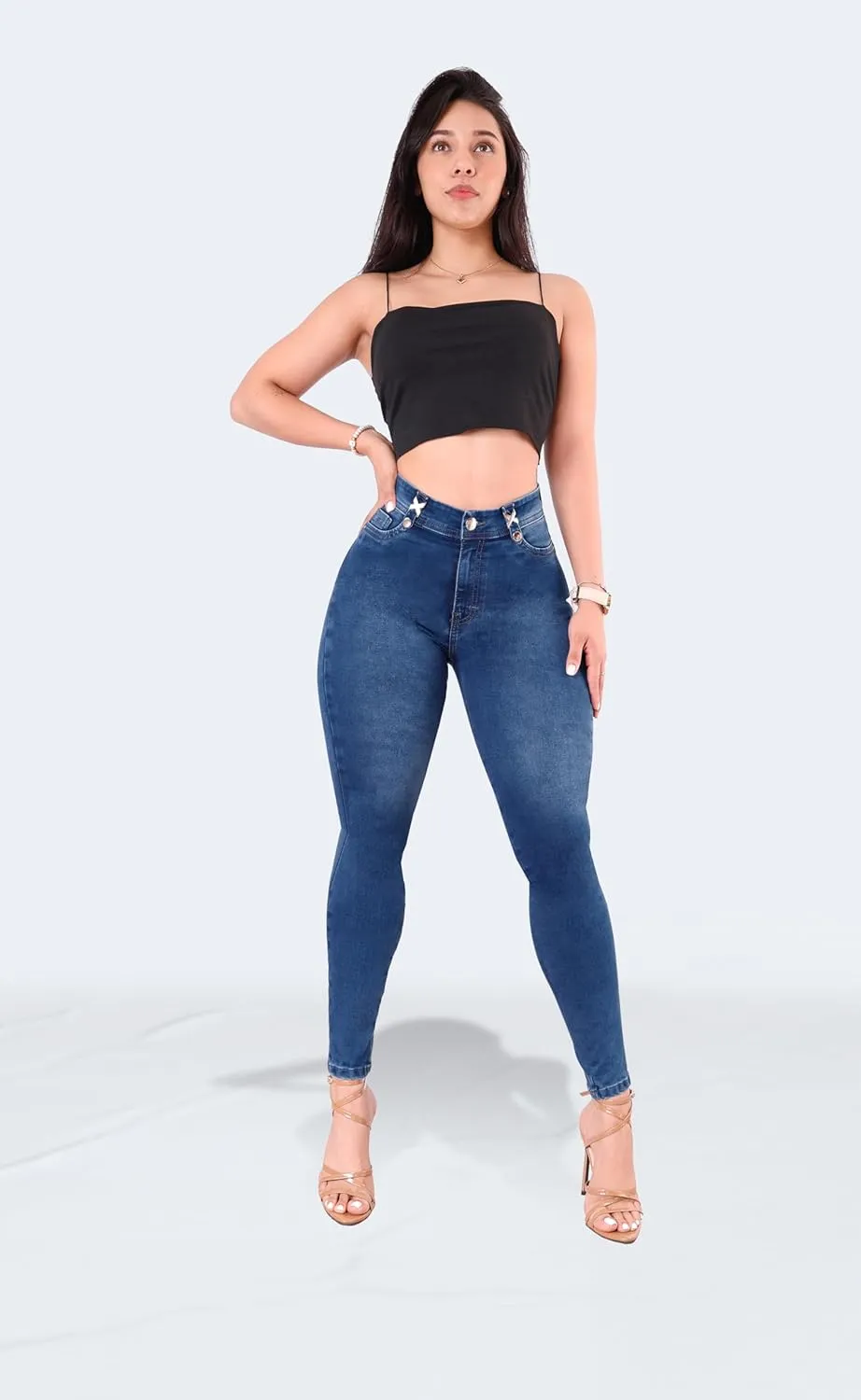 Women's Jeans with Girdle