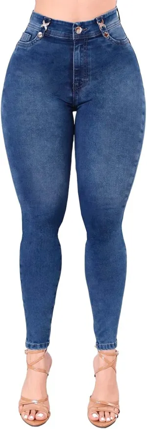 Women's Jeans with Girdle