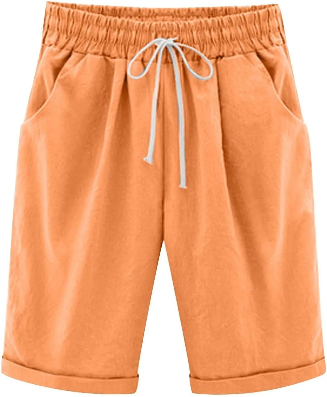 Women's Linen Summer Palazzo Pants Flowy Wide Leg Boho Beach Pants High Waist Lounge Trousers with Pocket