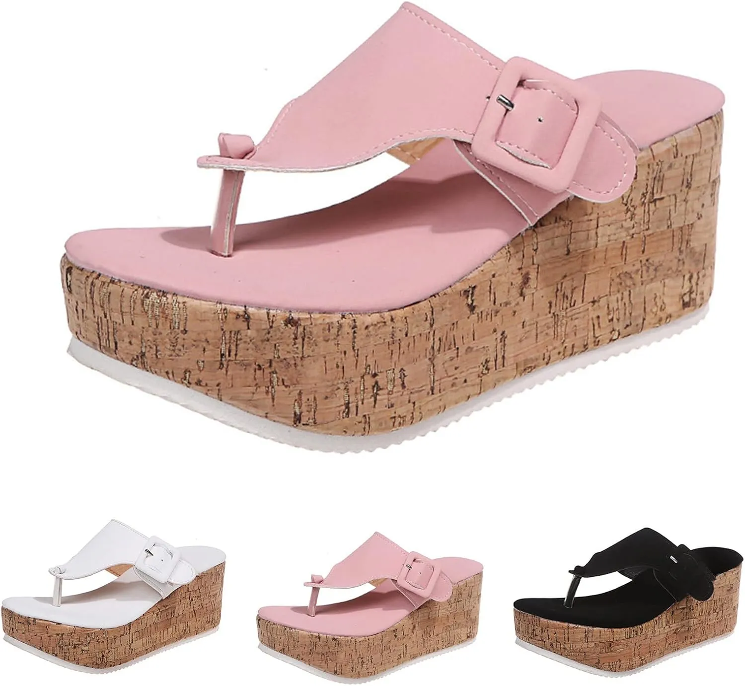 Women's Sandals Summer Beach Dressy Sandals Orthopedic Wedges Flip Flops Arch Support Sandals Walking Platform Slippers