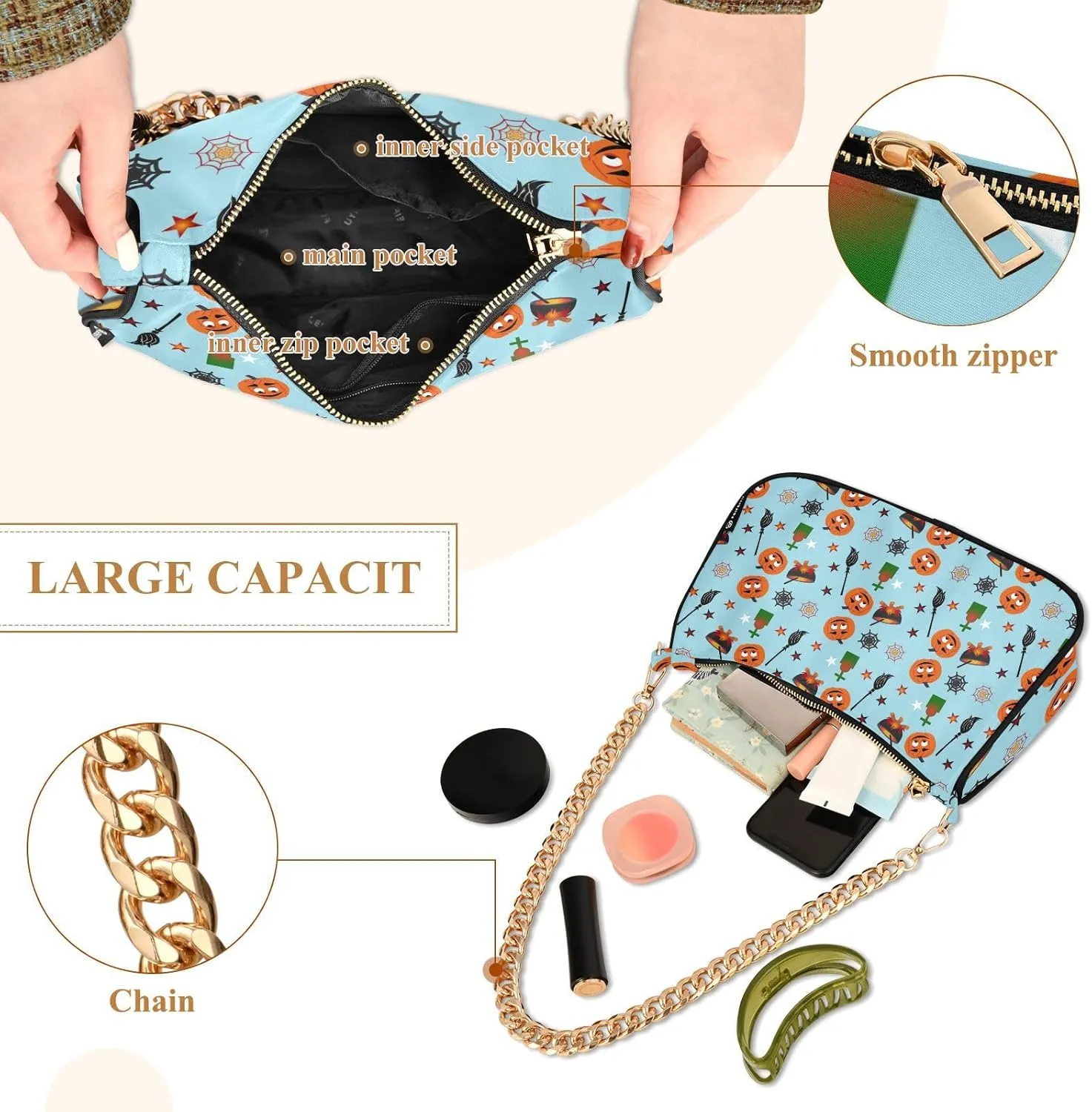 Women's Shoulder Handbags Purses and Handbags Multi-Functional Torte Design, Easy to Match with Daily Styling Multicolor 1